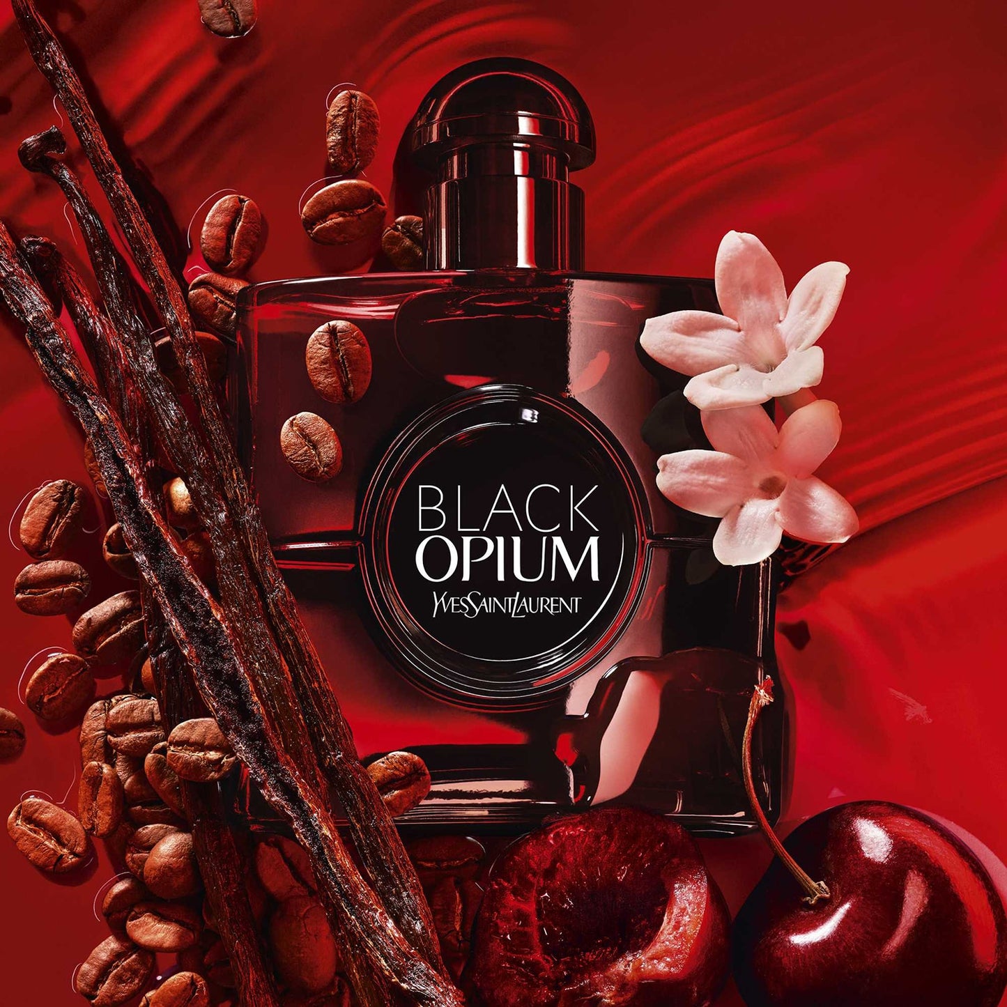 YSL BLACK OPIUM OVER RED