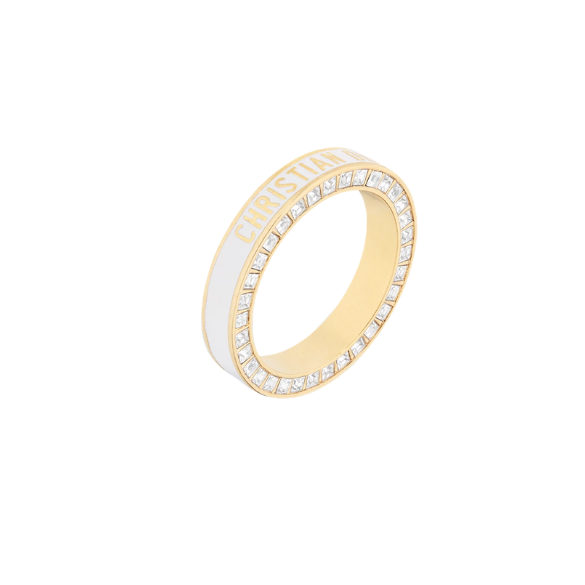 bague dior night code metal