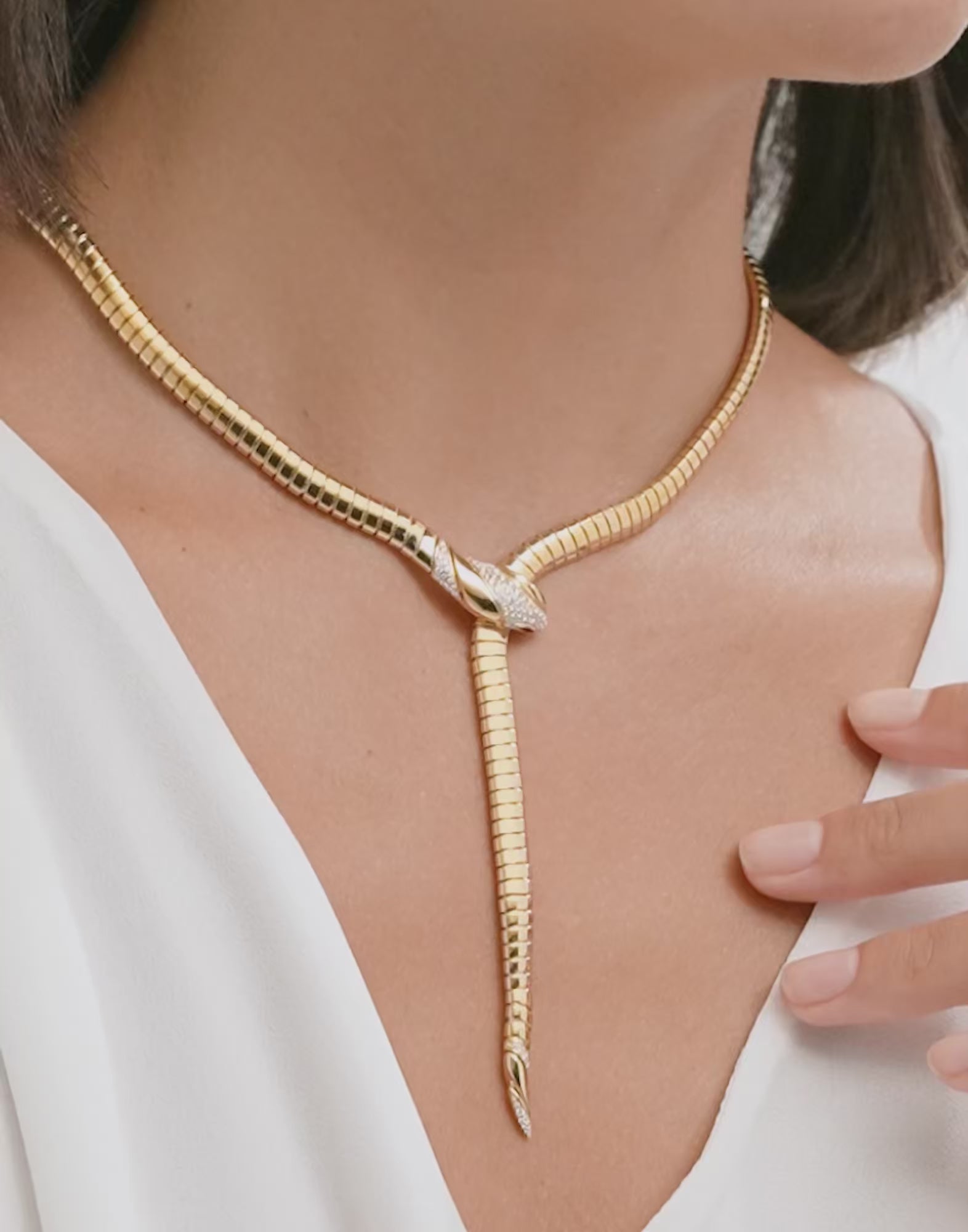 collier bulgari serpenti tubogas